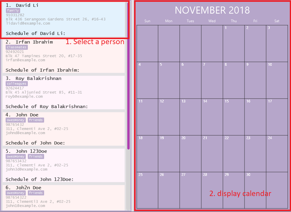 CalendarView